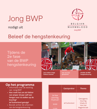 Jong BWP 2e fase 2026